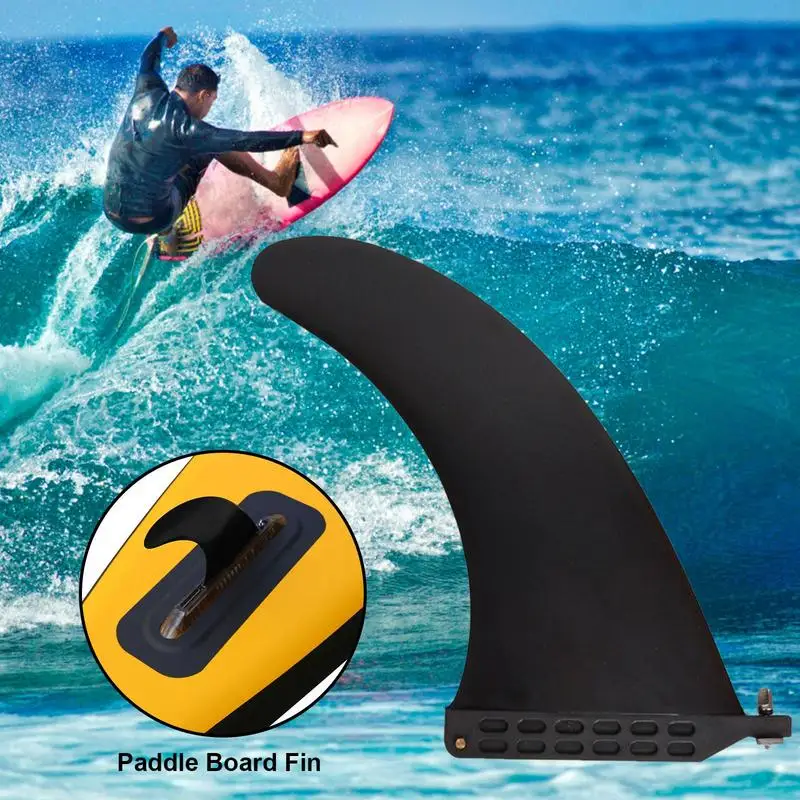 Surf Fin SUPs Single Center Fin Nylon Long Board Surf Board Paddle Board With Fin Screw Surfing Sports Accessories