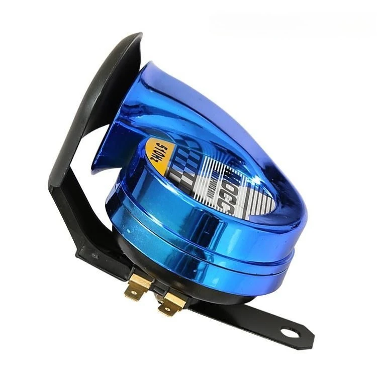 Nova Buzina de Ar Tipo Caracol 12V para Moto, Scooter e Carro Elétrico - Acessório de Reposição com Som Potente