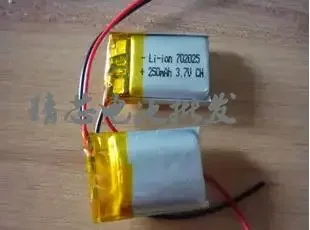250мАч 702025   3,7 В полимерная литиевая батарея, ручка для чтения, зарядное устройство, прикуриватель, прикуриватель, ручка для записи