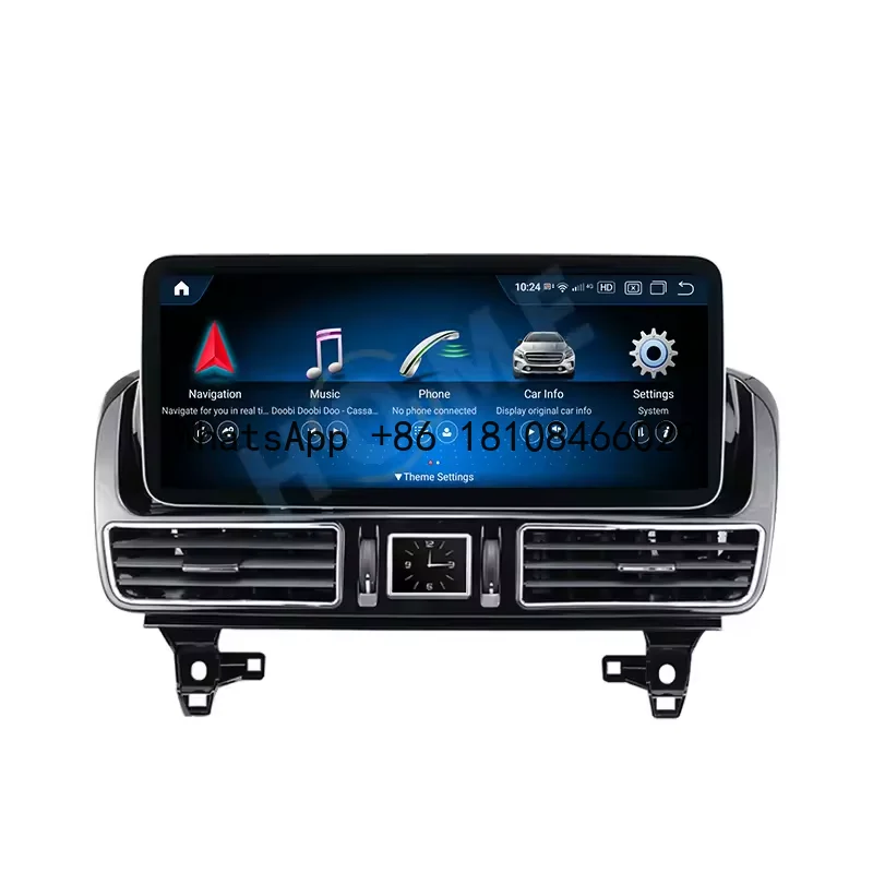 

Android 13 12.5 Inch Display Car Audio Player for Mercedes Benz ML GL GLE GLS W166 X166 2012-2018 BT Carplay GPS Navigation