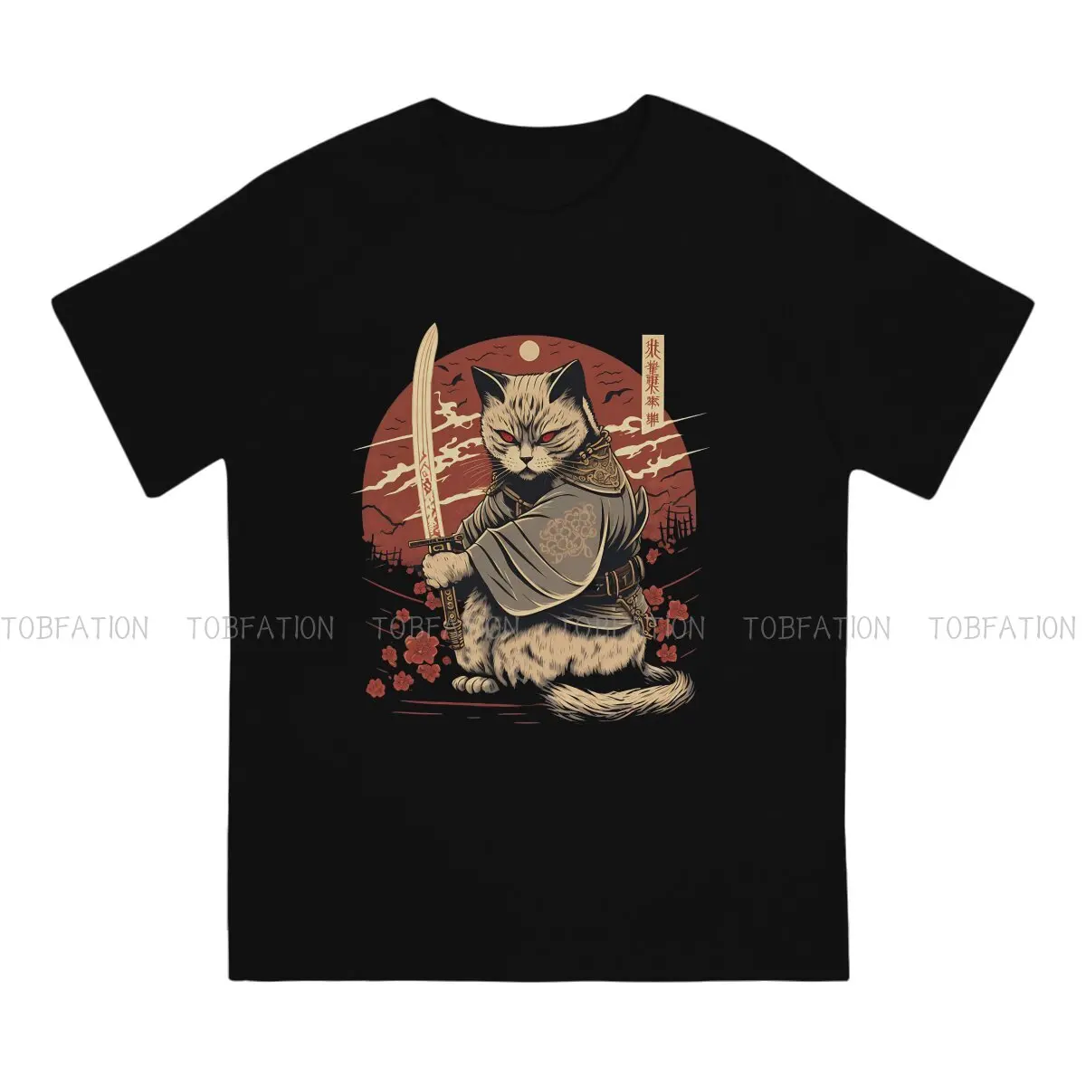 Samurai Catana Japan Classic Special TShirt Samurai Style Leisure T Shirt 100% Cotton Hot Sale Stuff For Men Women