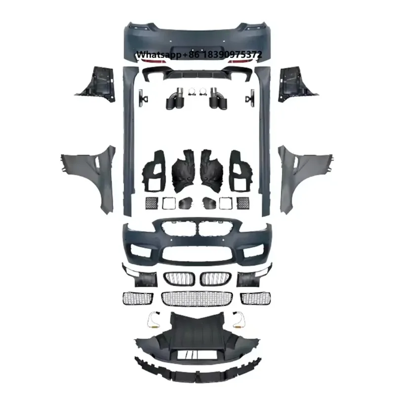

6 Series F06 F12 F13 2011-2018 Modified to M6 Style Body Kits Front and Rear Bumpers 1:1 Design