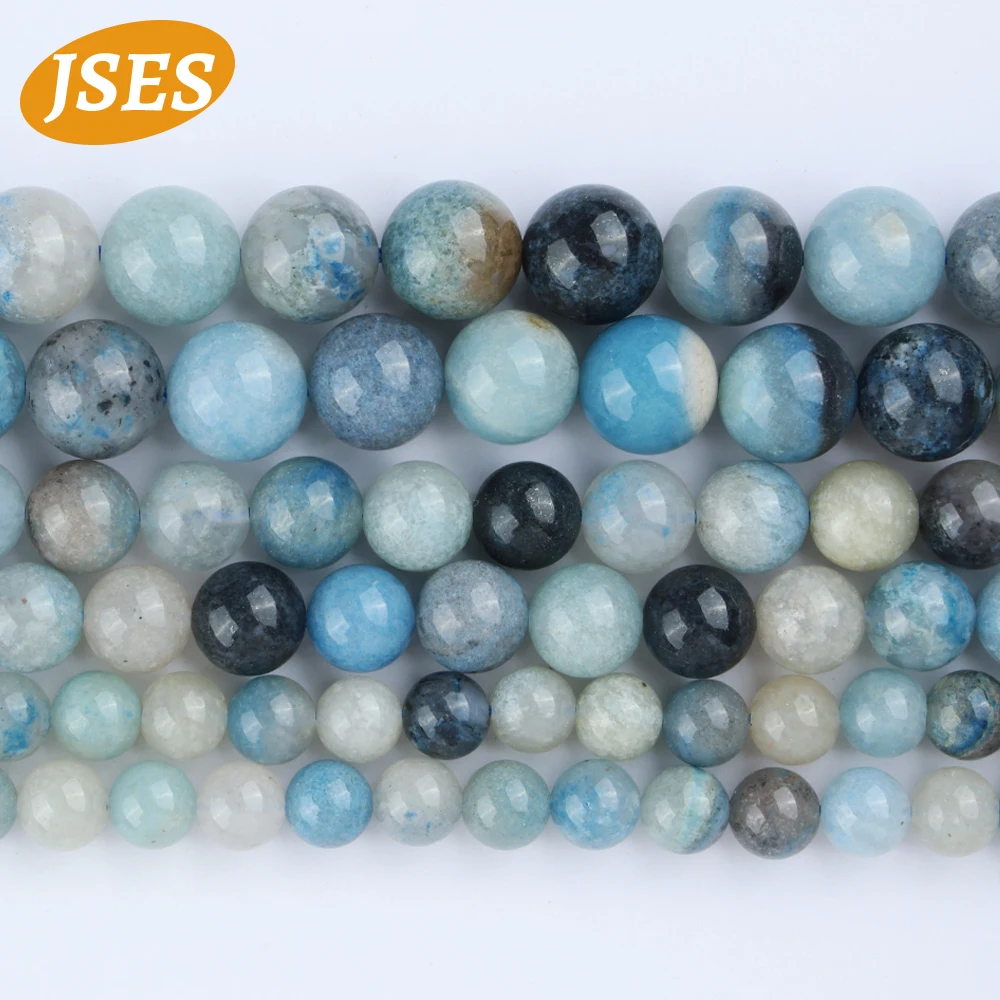 6 8 10MM Natural Trolleite Loose Stone Beads for Jewelry Making Bracelet Necklace Charms Spacer Strand Gem Beads DIY Accessories