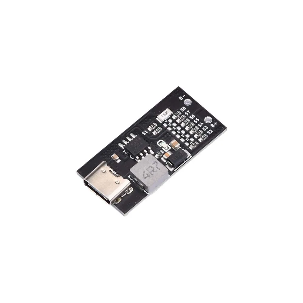 Type-C USB Input High Current 5V Polymer Ternary Lithium Battery Quick Fast Charging Board 1-8S CJC5288 Charging Module