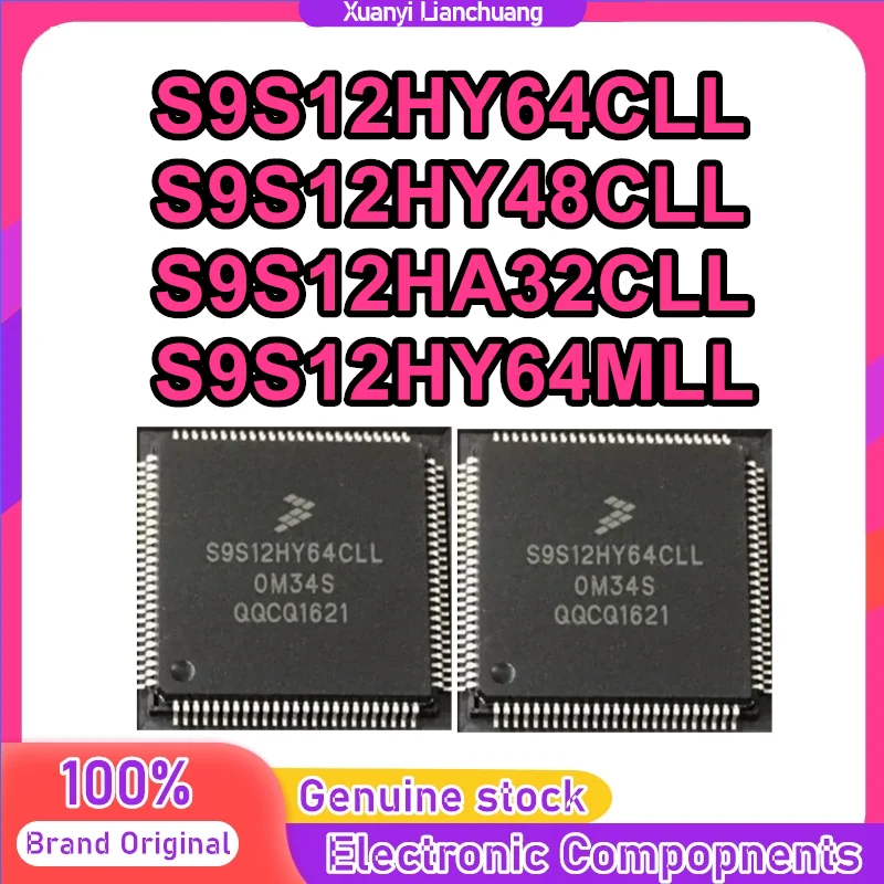 

S9S12HA32CLL S9S12HY48CLL S9S12HY64CLL OM34S 0M34S QFP100 IC чипсет Новый на складе
