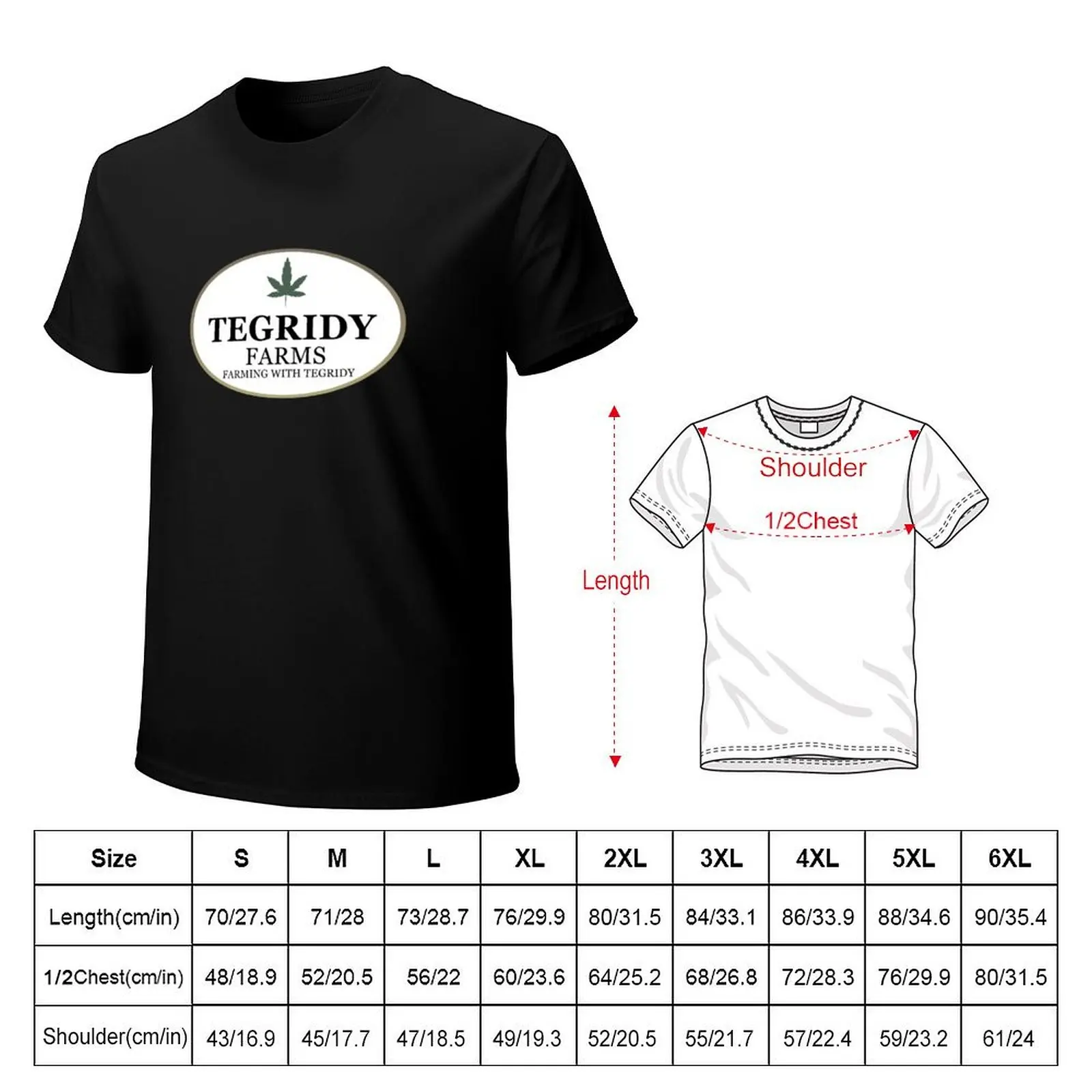 Tegridy Farms - Farming with Tegridy T-Shirt anime t shirts vintage clothes sports fans anime tshirt t shirts for men pack