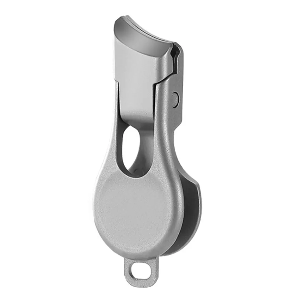 

Stainless Steel Mini Nail Clippers Wide Jaw Splash Proof Slanted Edge Compact Portable Nail Trimmer for Fingernails Toenails