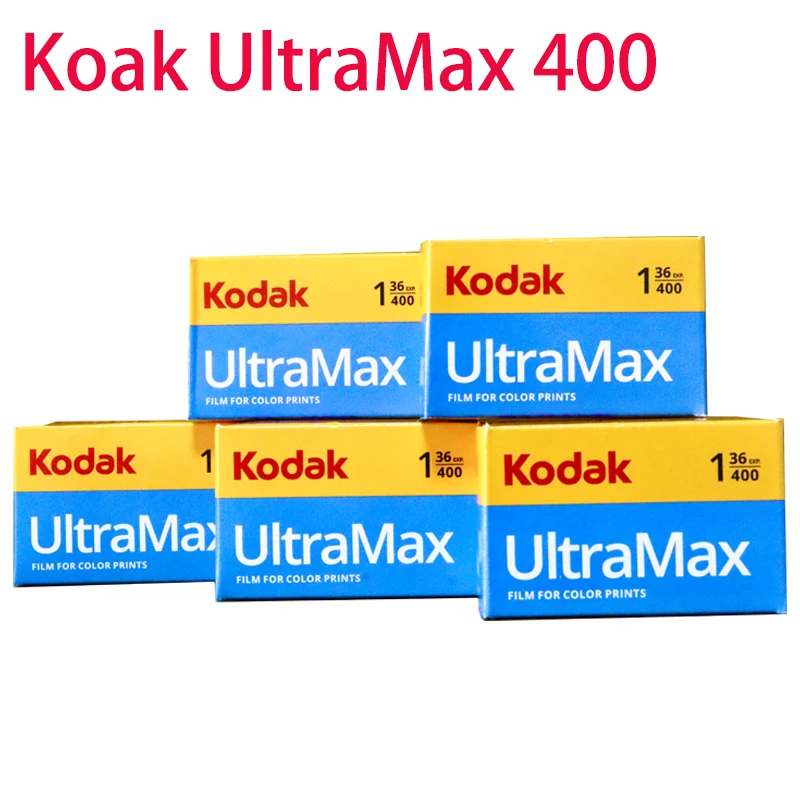 

KODAK UltraMax 400 Color Print 135-36 35mm Film 36 Exposure per Roll Fit For M35 / M38 Camera