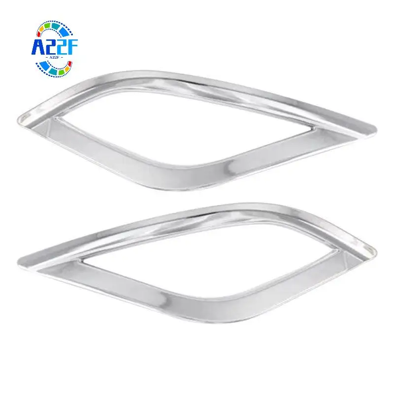 A22F-Rear Bumper Lamp Frame Rear Fog Light Lamp Cover Trim For Toyota Prius 2019-2020