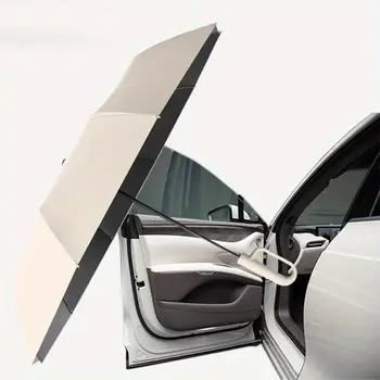 20Bones 防風全自動折疊傘,附環扣,UPF50+ 防曬指數,便攜輕巧,男女通用遮陽防雨傘 8 最佳銷售 折疊傘 - №2