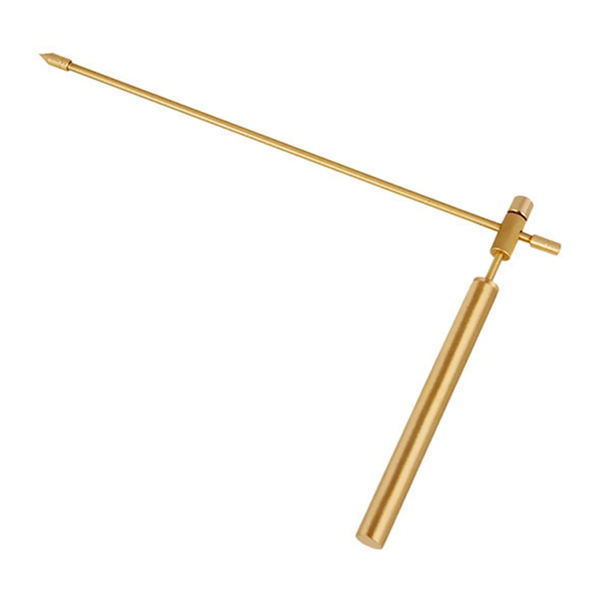 2pcs Copper Dragon Seeking Dowsing Rod Outdoor Energy Water Witching Adjustable Detector Measuring Detachable Tool ZJY