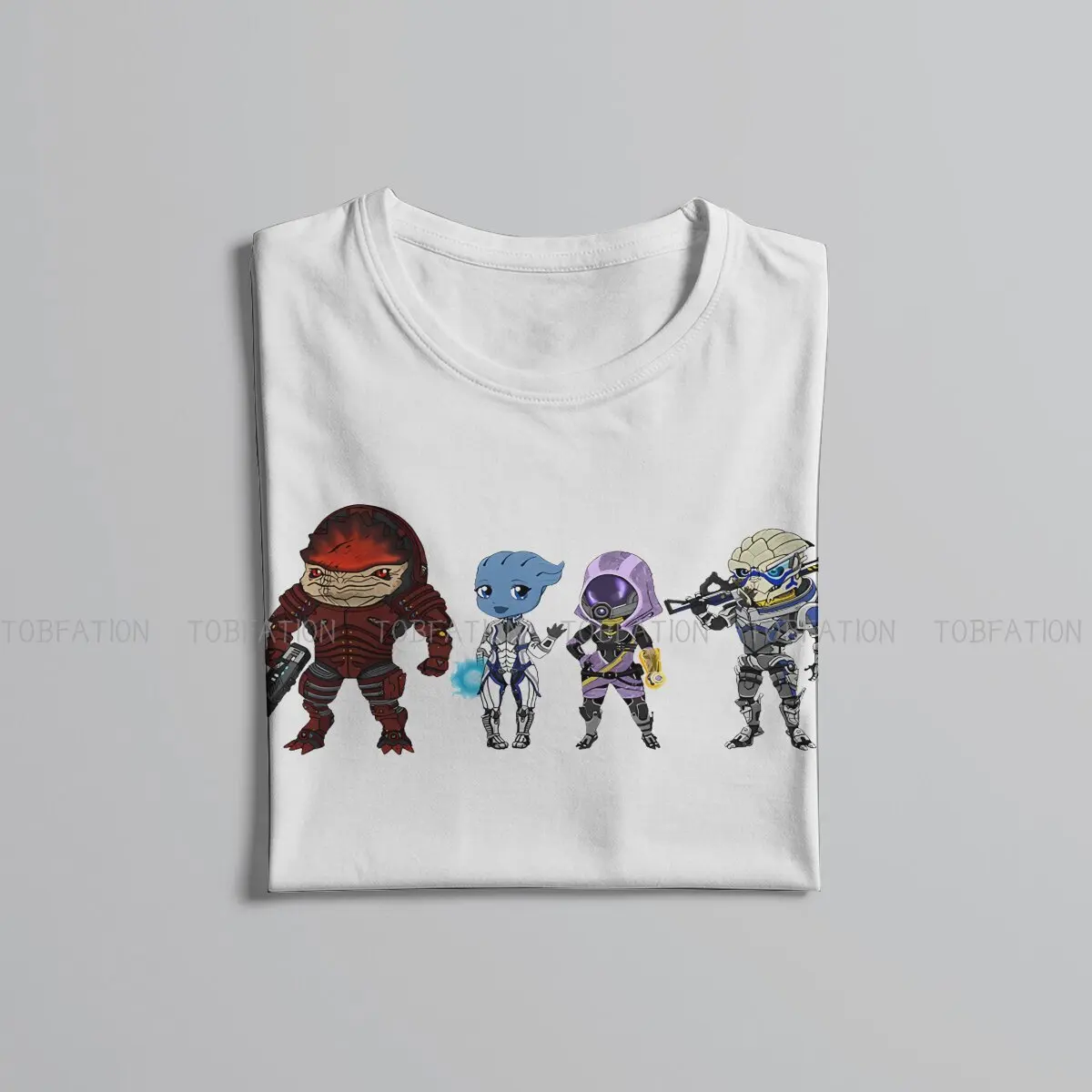 Mass Effect ME1 Game Pure Cotton TShirt The Crew Classic T Shirt Homme Men Clothes New Design