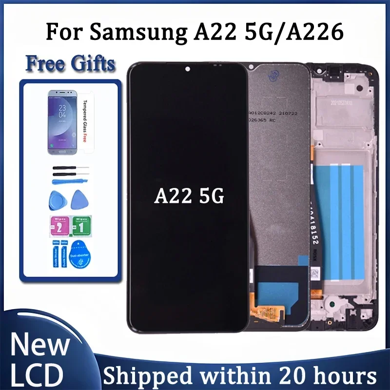 pop-for-samsung-a22-5g-lcd-display-touch-screen-digitizer-assembly-replacement-for-a226-a226b-sm-a226b-dsn-display