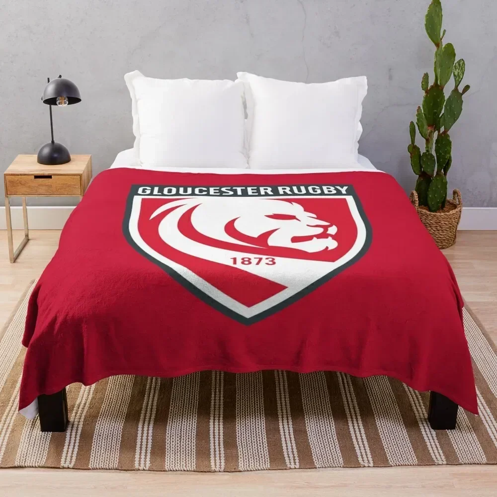 

Gloucester Rugby Throw Blanket Warm Throw Blanket Gift for Anniversary