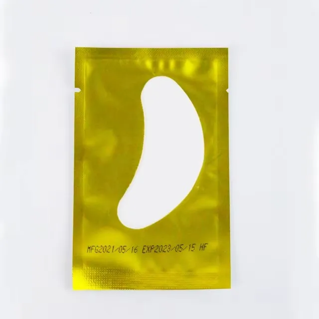 100 Paar Augenpads für Wimpernverlängerung, unter den Wimpern, künstliche Wimpern, Aufkleber, Wimpernverlängerungszubehör, Pads zum Aufbau von Augenlidern