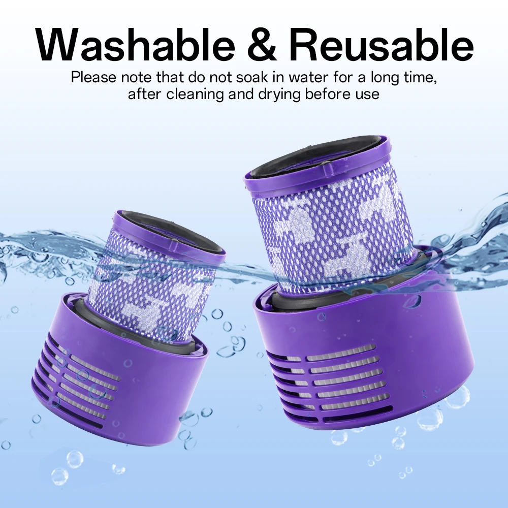 For Dyson V10 SV12 Cyclone Animal Absolute Total Clean Vacuum Cleaner Accessories Washable Replacement Filters Hepa Spare Parts