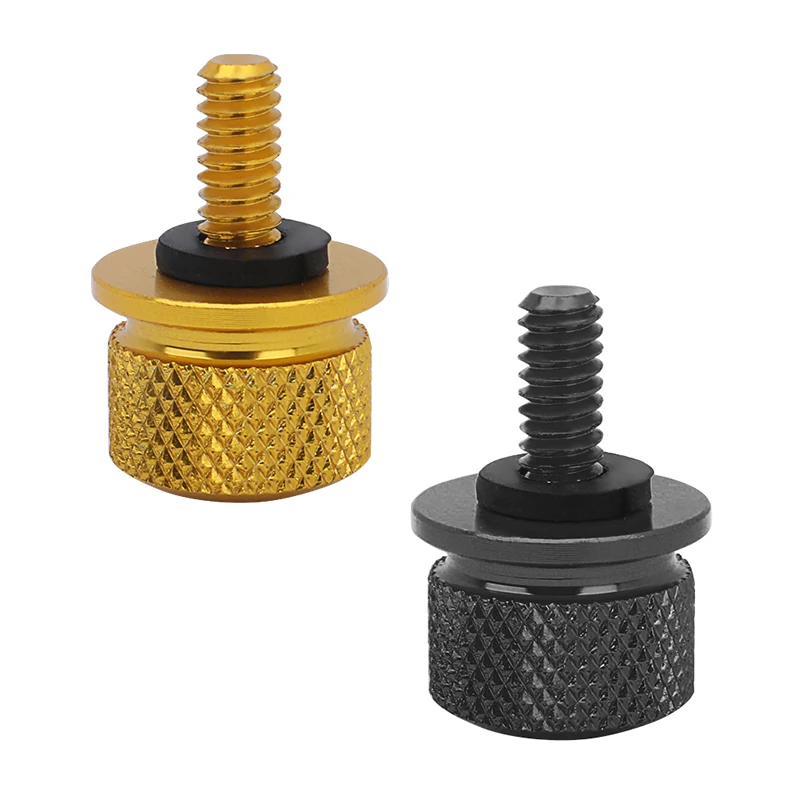 Black Chrome Gold Motorcycle Rear Seat Fender Bolt CNC Screw Motocross Accessories For Harley Sportster Touring Softail Dyna CVO