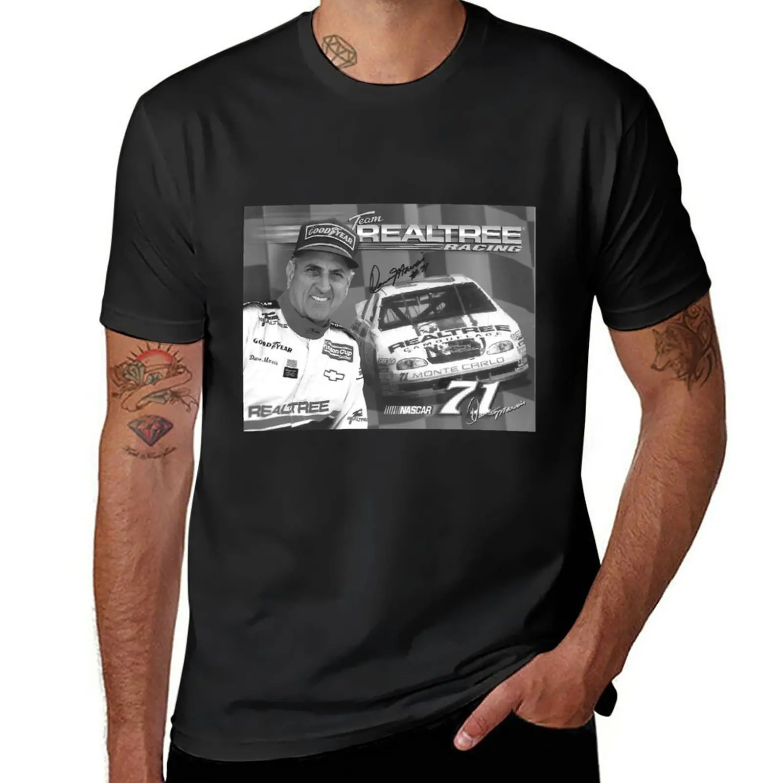 Dave Marcis automotive T-Shirt shirts graphic tees sublime quick drying customs design your own heavyweight t shirts for men