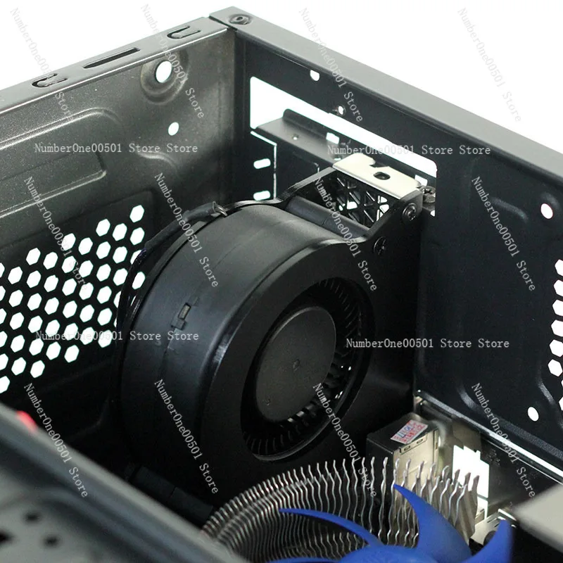 

Корпус ПК с двумя слотами PCI, турбовентилятором и двойным вытяжным вентилятором для охлаждения видеокарты