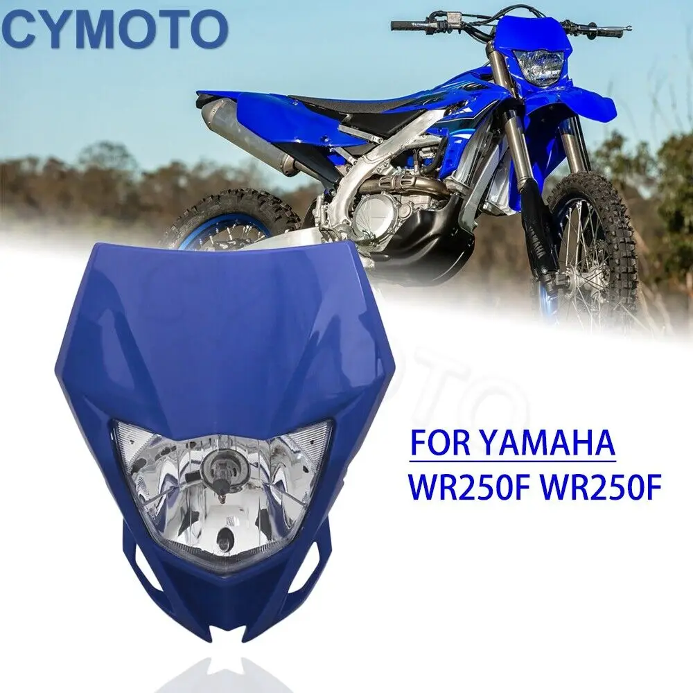 

Motocross Enduro Cross Headlight Dirt Bike Front Lamp for Yamaha WR 250 R WR426F WR450F WR500 WR TTR 450 Motorcycle Headlight