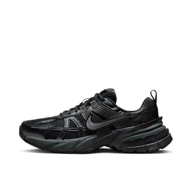 Nike V2K Scarpe da corsa da corsa Sport traspiranti Assorbimento degli urti Scarpe da corsa casual resistenti all'usura Nero unisex