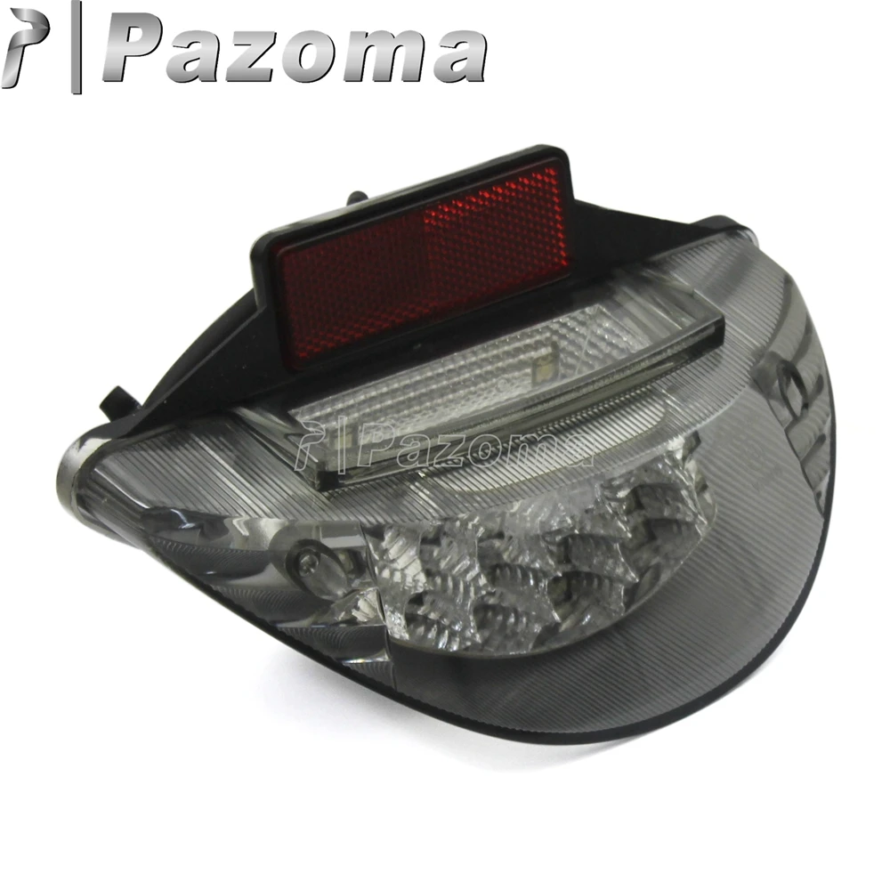 دراجة نارية LED ضوء الفرامل E4 Emark الضوء الخلفي لسيارات BMW F650 GS ST F800S R1200R R1200 GS ADV الخلفية لوحة ترخيص مصباح المؤشر 12 فولت