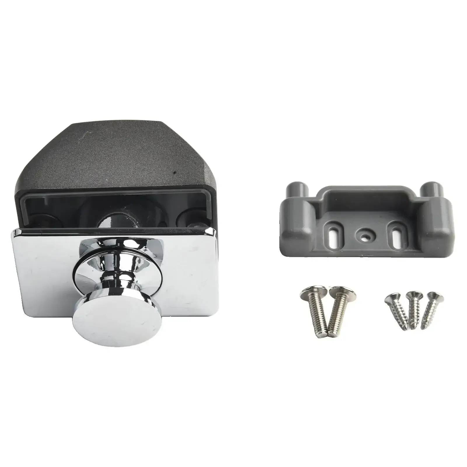 

30mm Lock Cabinet Catch Easy Installation Lightweight Design Long Service Life Multiple Use Chrome For Cupboards