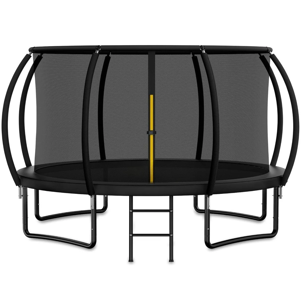 

14FTRecreational Trampolines with Enclosure Net and Ladder and Anti-Rust Coating, ASTM, Customized