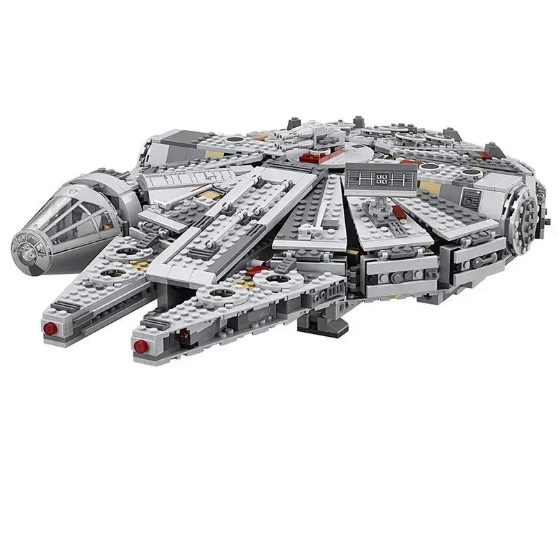 1381 Pcs Space Millennium War Ship Spacecraft Set Falcon Alien MINI Figure Model Building Blocks Bricks Toys Kids Gifts