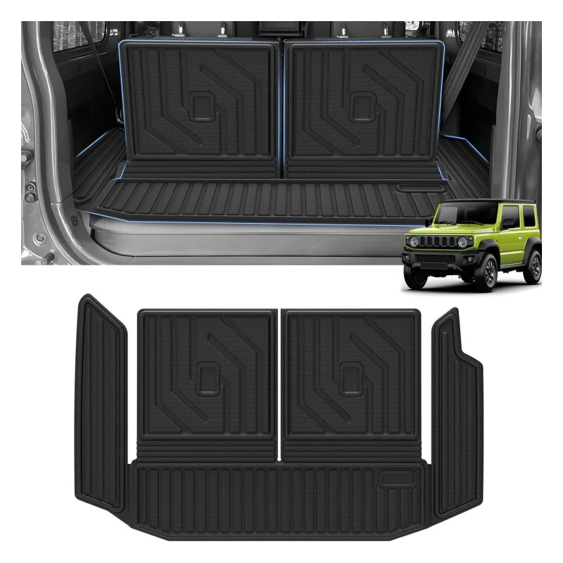 

Interior Modification with High-quality TPE Backrest and Trunk Cushion Car Tail Pad for Suzuki Jimny JB64 JB74 2019-2023