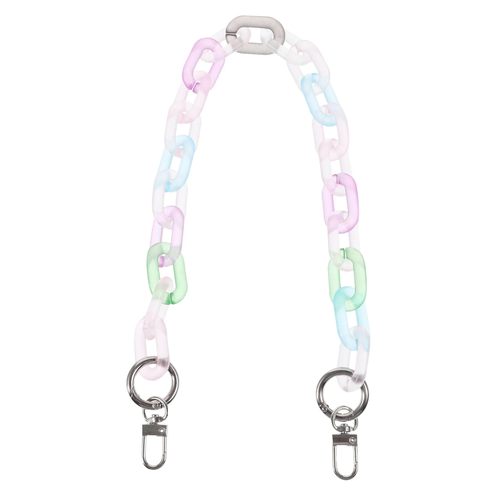 

Bag Chain for Handbags Wallet Purse Replacement Strap with Buckle Detachable Design Fashionable Upgrade Accessory Bright Style