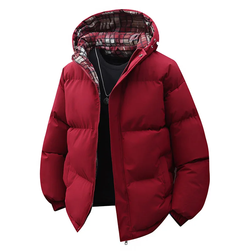 Men's Fashion Windbreaker Parka Male Winter Coat Overcoat Jacket Streetwear Autumn Windproof Casual Warm Hombre New Outdoors