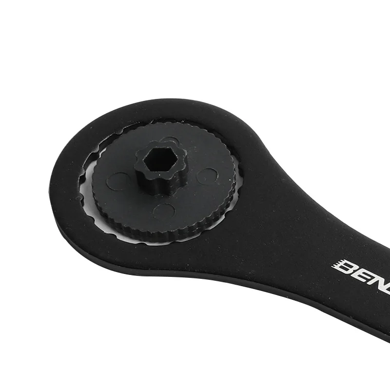 Bicycle Mountain Bike Integrated Crankset Axle Wrench Road Bike Center Axle Dismantling and Decoration Tool Wrench