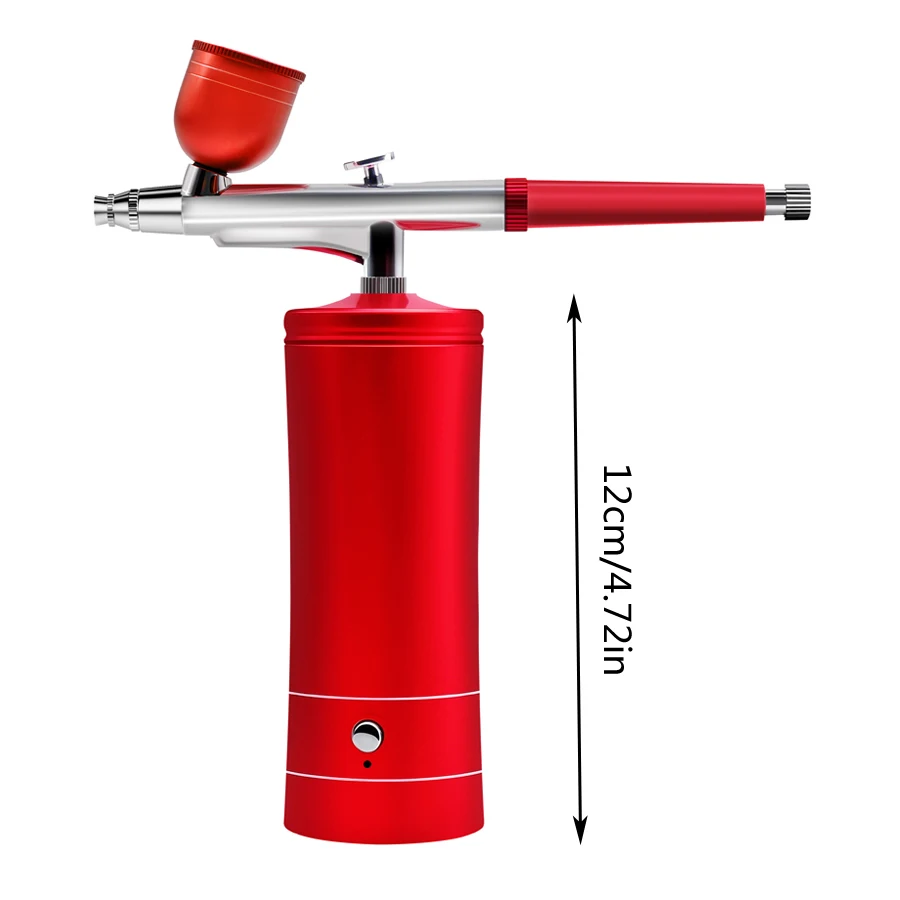 Portable Airbrush With Compressor Kit Air Brush Spray Gun For Beauty Nail Art Cake Decorating Makeup Model Painting