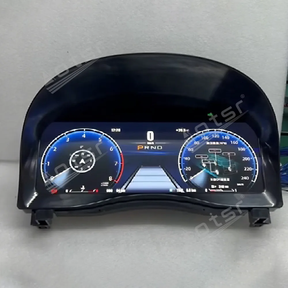 

Обновление системы Linux 40S, 12,3 дюйма, ЖК-цифровой кластер для Toyota Alphard 20/30 серии 2008-2023, спидометр, одометр