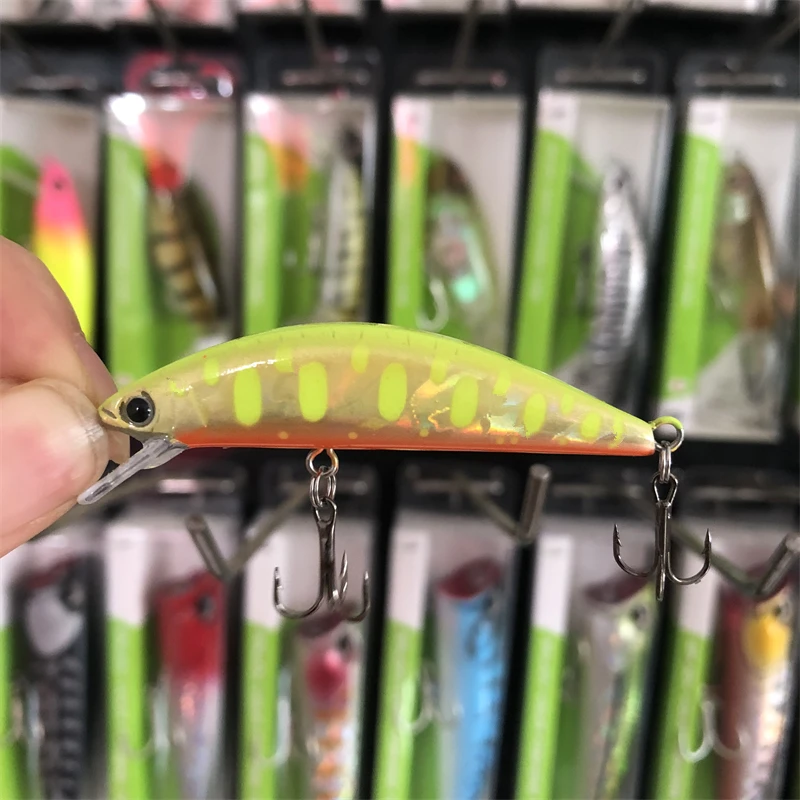 LURETV اليابان جاكال نفس النمط تيمون تريكورول تدفق الأساسية 55HW قوس قزح سمك السلمون المرقط أعلى الفم إغراء #2