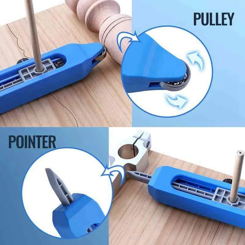 New-2Pcs Profile Scribing Ruler - Contour Gauge Scribe Tool, Contour Gauge With Lock Adjustable, Woodworking Measuring Gauge