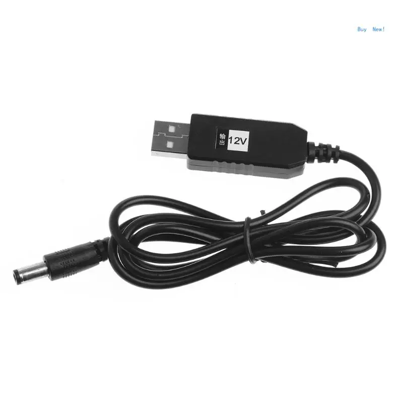 Voltage Converter USB 5v to 12v Step Up Power Regulator Line Boost  2.1x5.5mm Male Step-Up Converter Adapter Cable