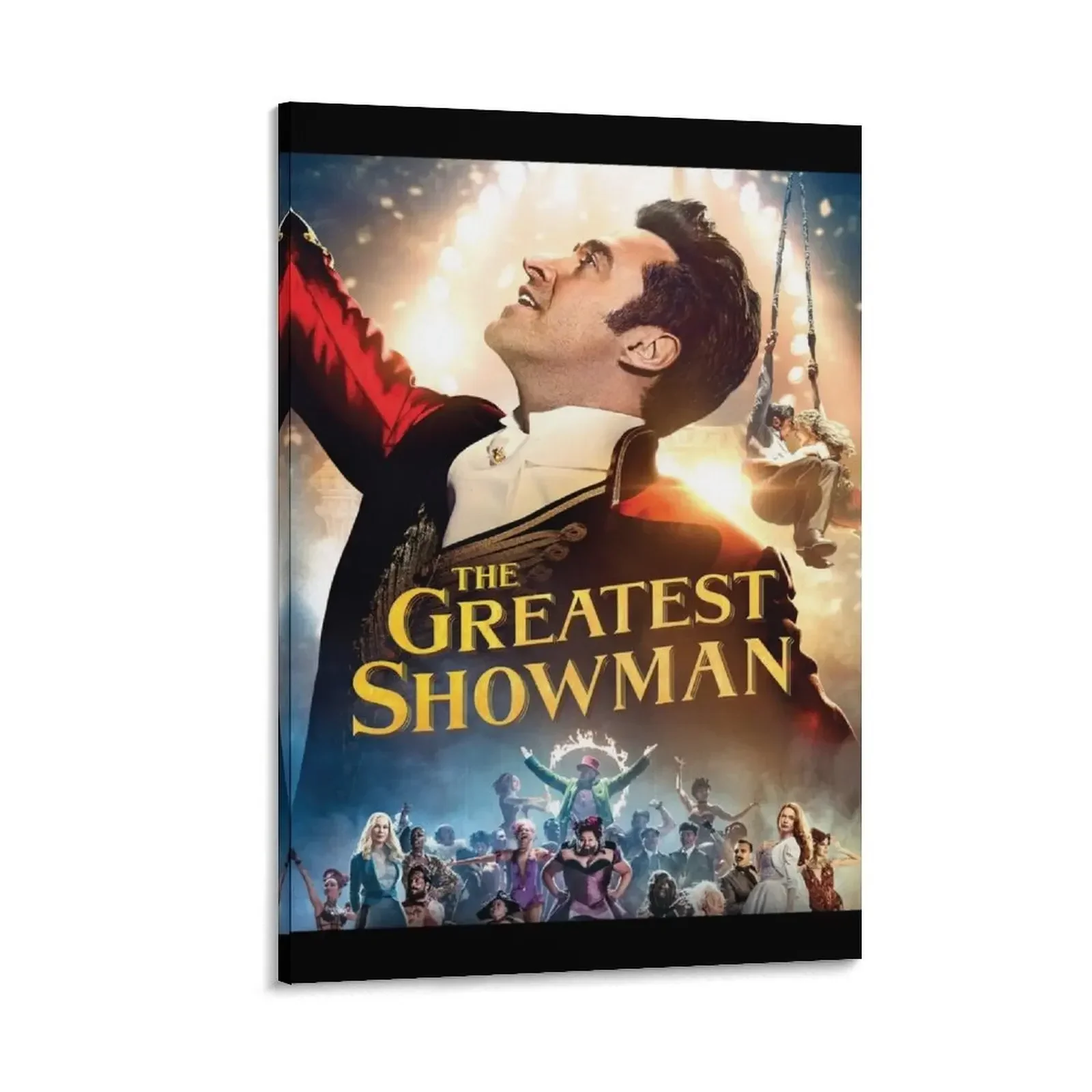

hugh the greatest showman jackman tour 2020 duaempat Unisex T-Shirt Front Canvas Painting home decoration luxury