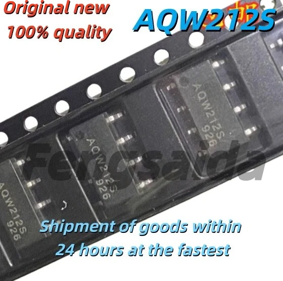5PCS Brand New Original Optocoupler AQW212S AQW212 KAQW212S SOP8 Package Optocoupler Surface Mount Optocoupler