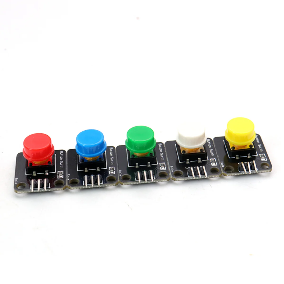 5PCS  Electronic building block key module, light touch switch, large button, micro switch, button, five color set