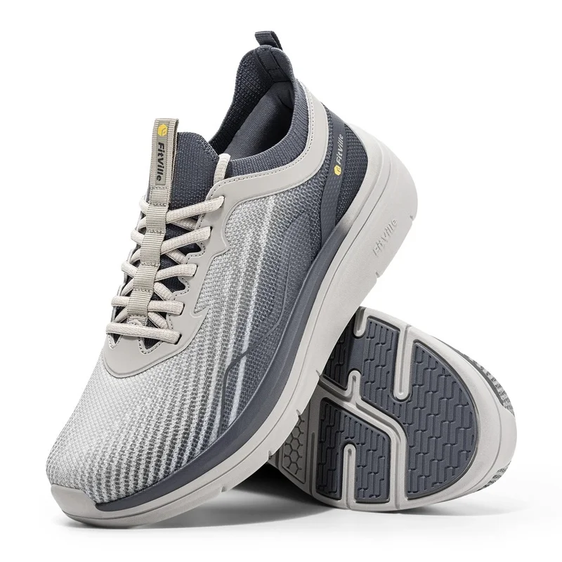 フィットビル メンズ ウォーキングスニーカー 幅広つま先 防 - Wide Toe Box Running Sneakers のレビューと価格