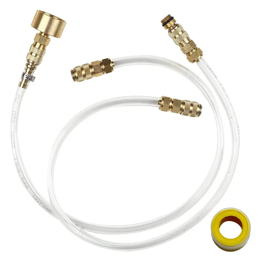 2Pcs Brass Bleed Kit Oil Filler Kit For Seastar Hydraulic Steering Systems Bridge Tube Hose Marine Boat Yacht Accessories