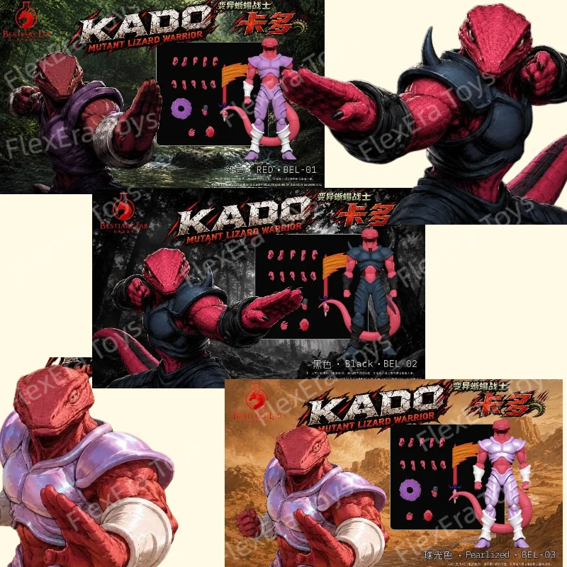 In Stock,Pctoys Studio, Alien Beast Lab, Mutant Lizard Warrior Kado, 1/12 Scale…