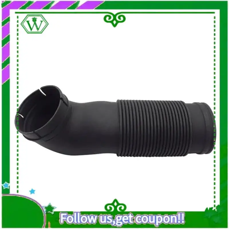 AC34-1 قطعة أنبوب مجاري الهواء التبريد خرطوم السحب 12311735915 البلاستيك الأسود لسيارات BMW E36 320I 323 325Is 328I #2