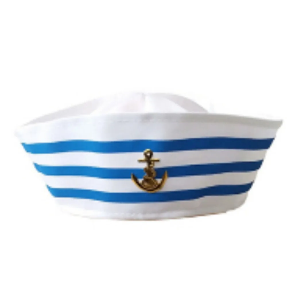 Halloween Costume Dress Up Sailor Four Piece Sailor Hat Scarf Glasses Gloves