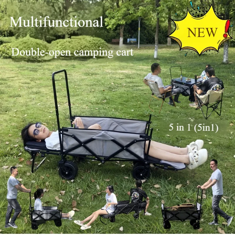 アウトドアキャンピングワゴン - 全地形対応車とチルト機能付 - Outdoor Camping Vehicle Wagon のレビューと価格