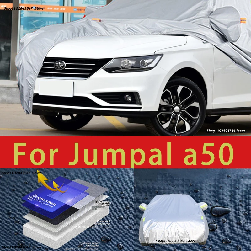 

For Jumpal a50 Outdoor Protection Full Car Covers Snow Cover Sunshade Waterproof Dustproof Exterior Car accessories