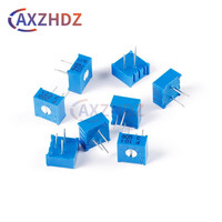 10PCS 3386P 100Ω - 1M Trimpot Trimmer Potentiometer ADJ Resistor 3386 500 Ohm 102 103 104 503 105 1K 2K 5K 10K 20K 50K 100K 500K