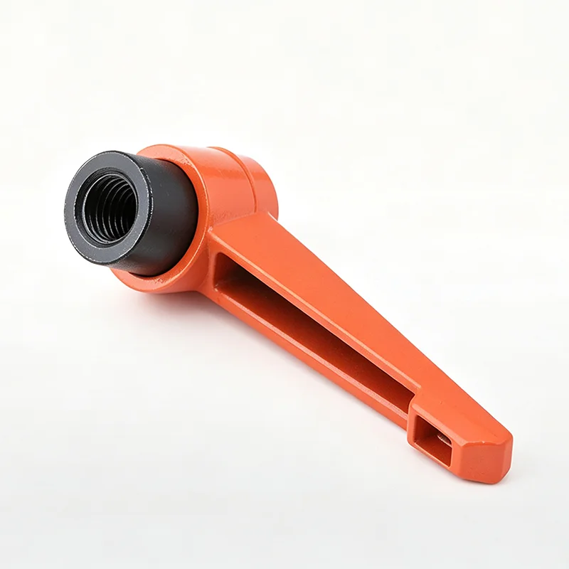 M5 M6 M8 M10 M12 Clamping Lever Machinery Adjustable Handle Locking Female Thread Knob Grade 8.8 Carbon Steel / Aluminium Alloy